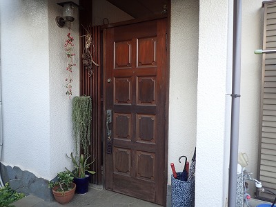 ①塗装前